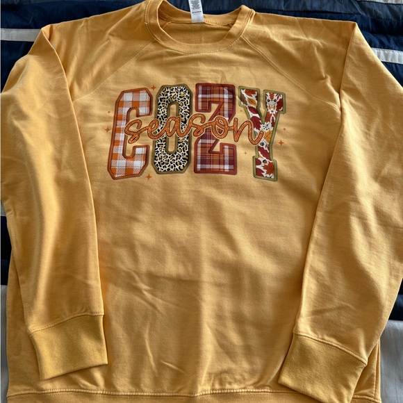 Crewneck “Cozy Season” Sweatshirt - Picture 1 of 1